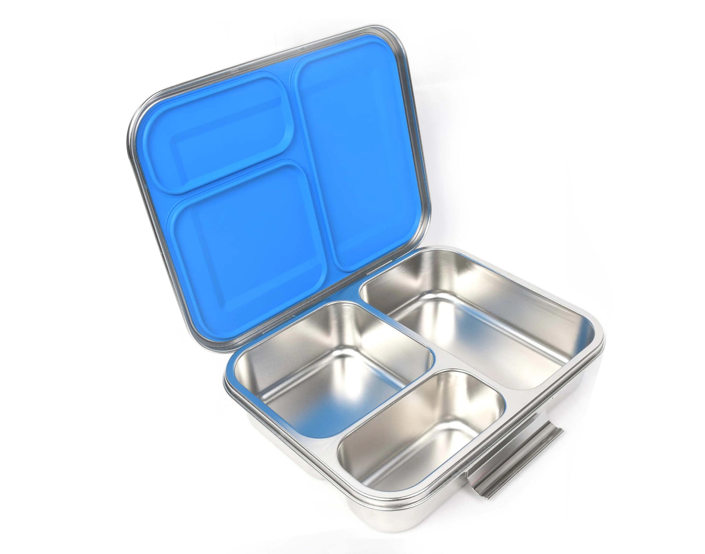 3 compartment Stainless Steel Bento Lunchbox & Thermos