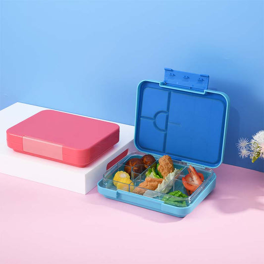 Large Snack Box - Bento Lunch Box 6 Removable Compartments