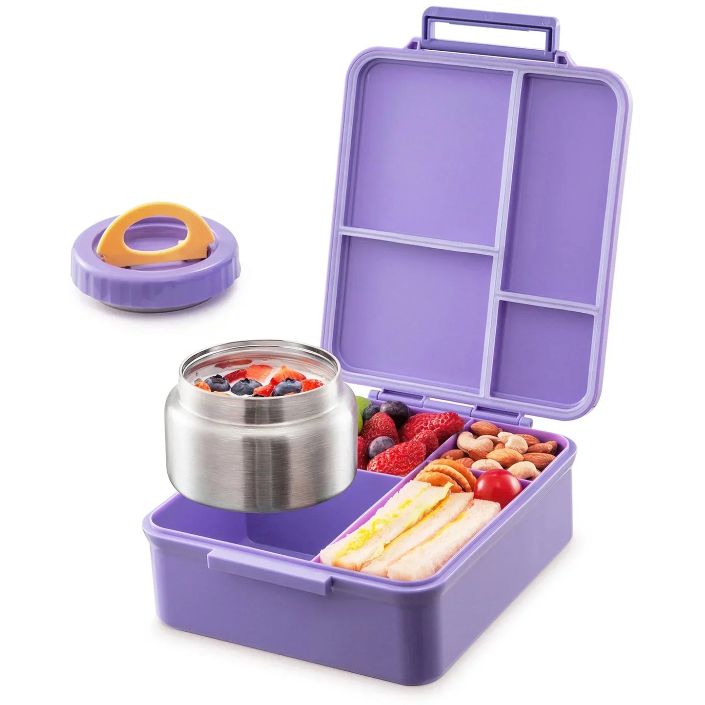 Bento Lunch Box with Insulated Food Jar Thermos - Elsa