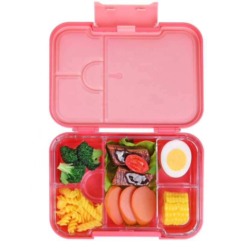 Large Snack Box - Bento Lunch Box 6 Removable Compartments