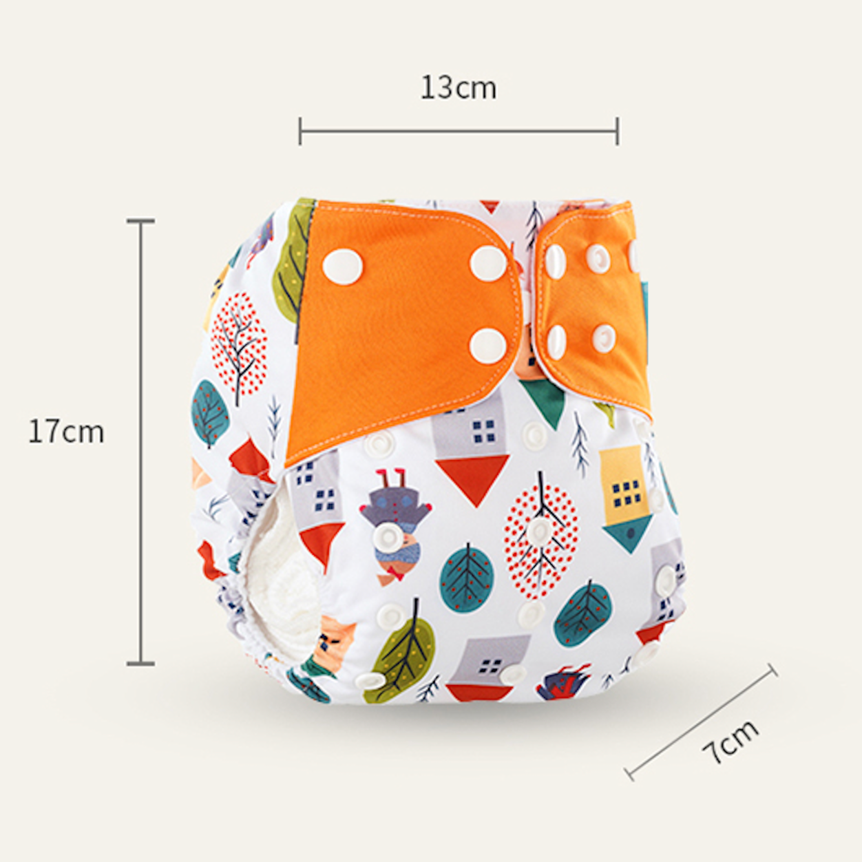 Reusable Nappy Cloth Diaper for Baby Boy - Oz Sheep Tight Collection