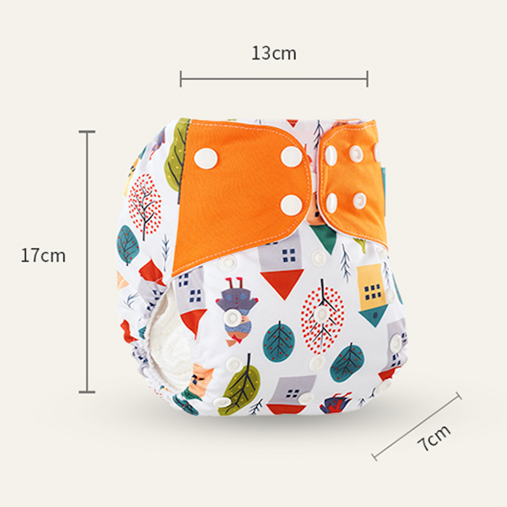 Reusable Nappy Cloth Diaper for Baby Girl - Pink Collection