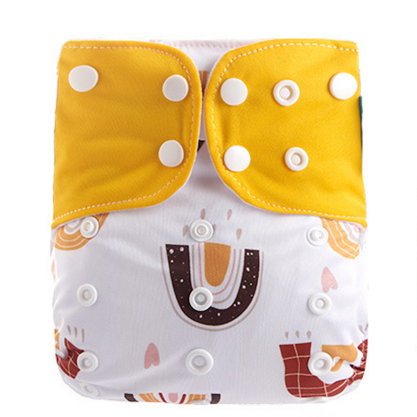 Reusable Nappy Cloth Diaper for Baby Girl - Rainbow Collection