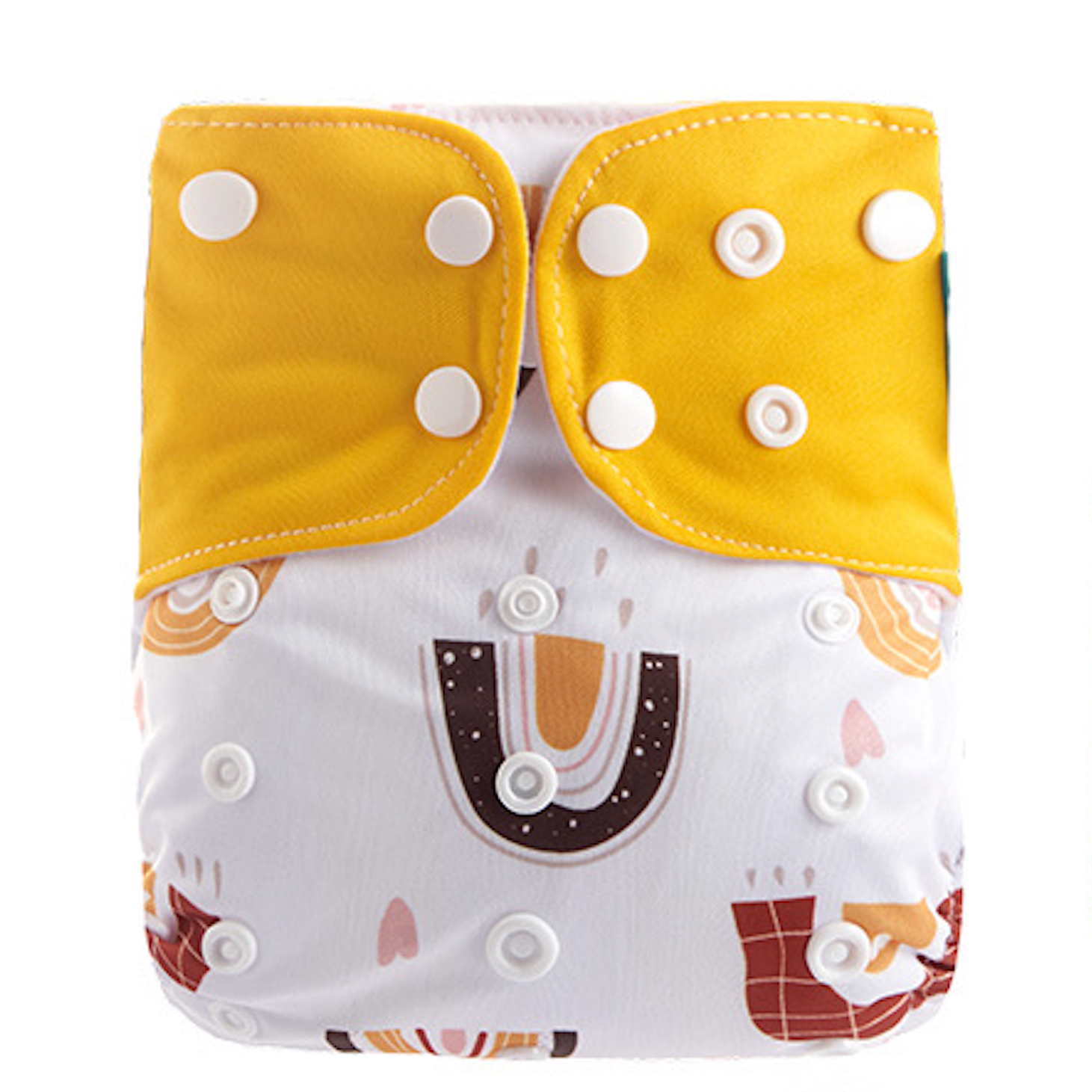 Reusable Nappy Cloth Diaper for Baby Girl - Rainbow Collection