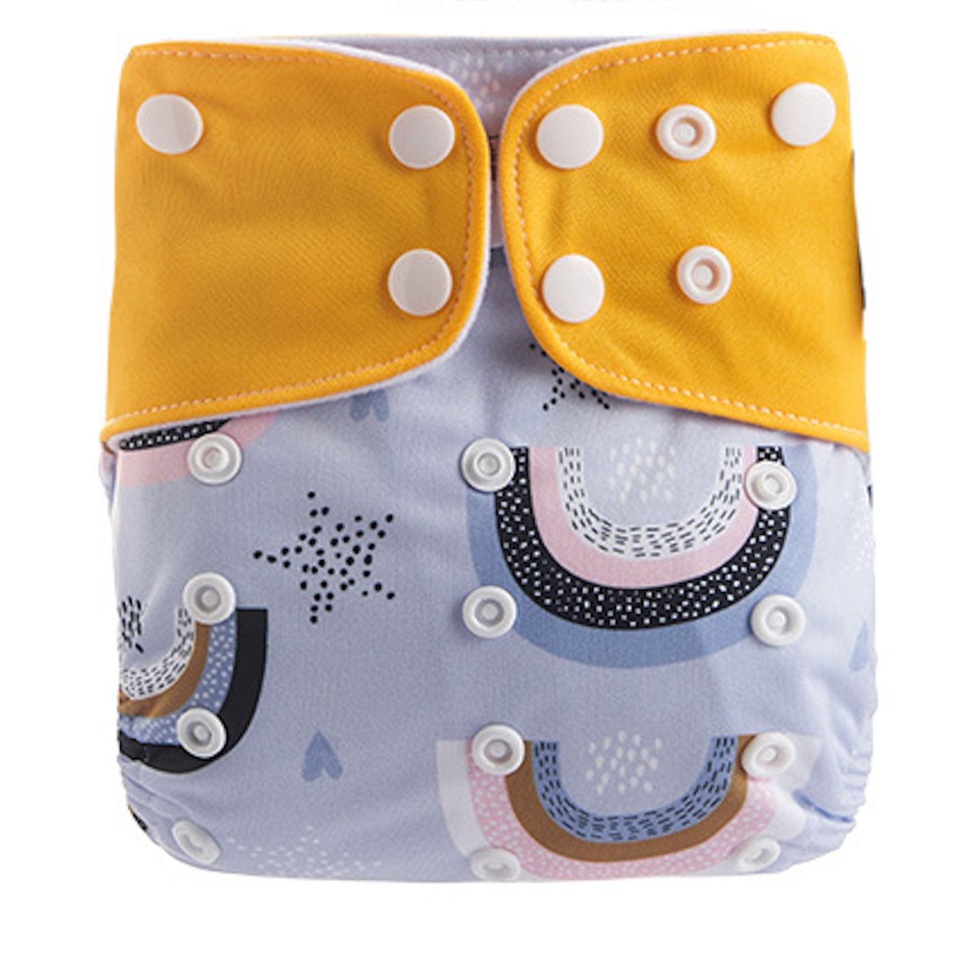 Reusable Nappy Cloth Diaper for Baby Girl - Rainbow Collection