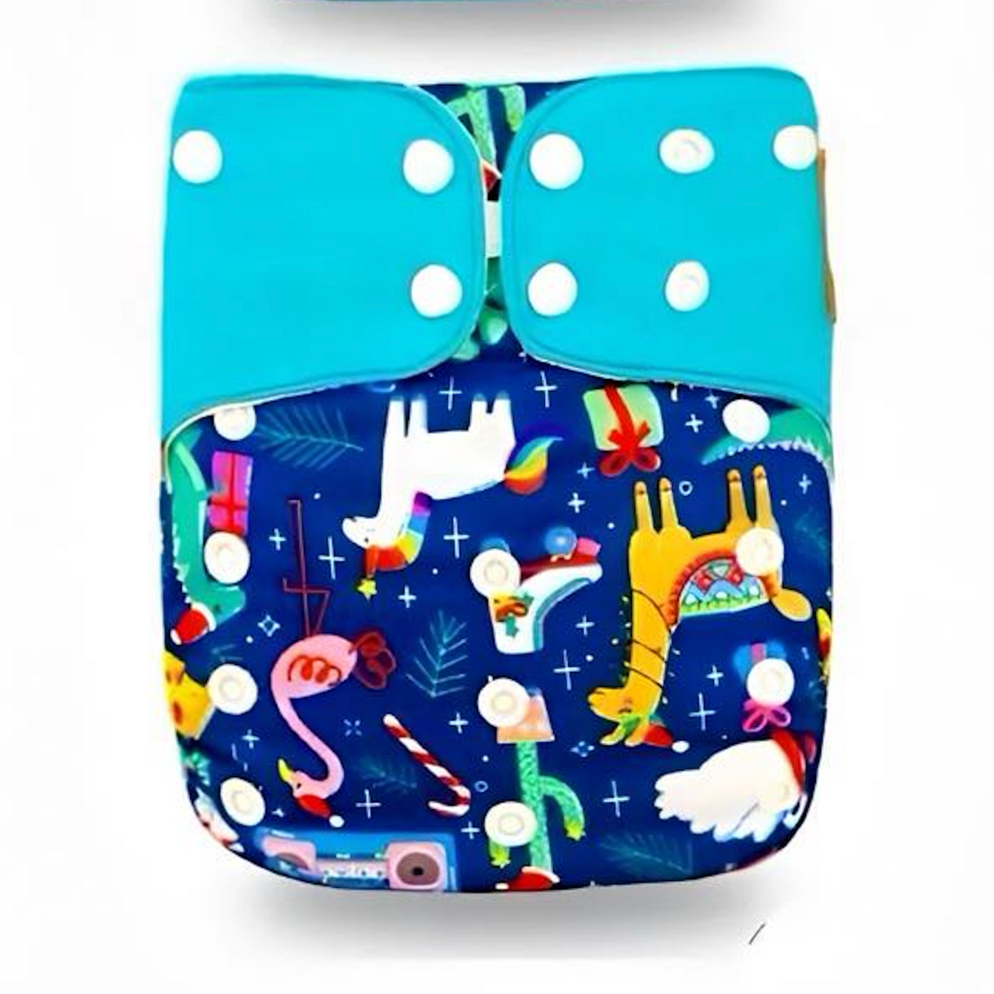 Reusable Nappy Cloth Diaper for Baby Boy - Animal Collection