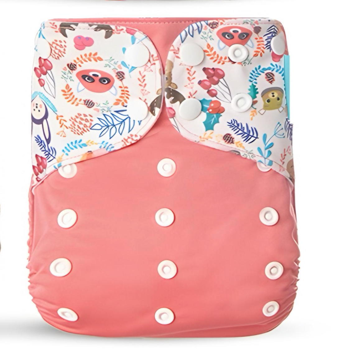 Reusable Nappy Cloth Diaper for Baby Girl - Bunny Collection