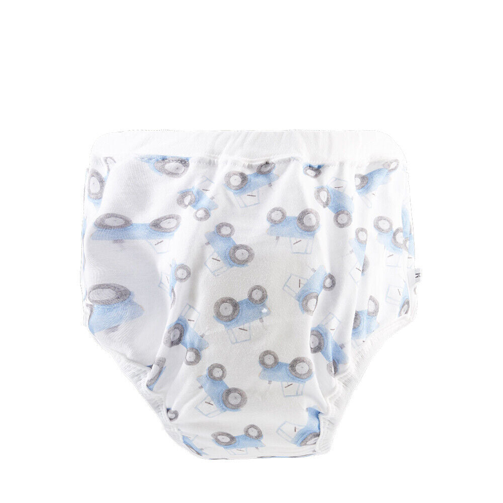 2pcs Reusable Knitted Cotton Tpu Waterproof Training Pants Baby