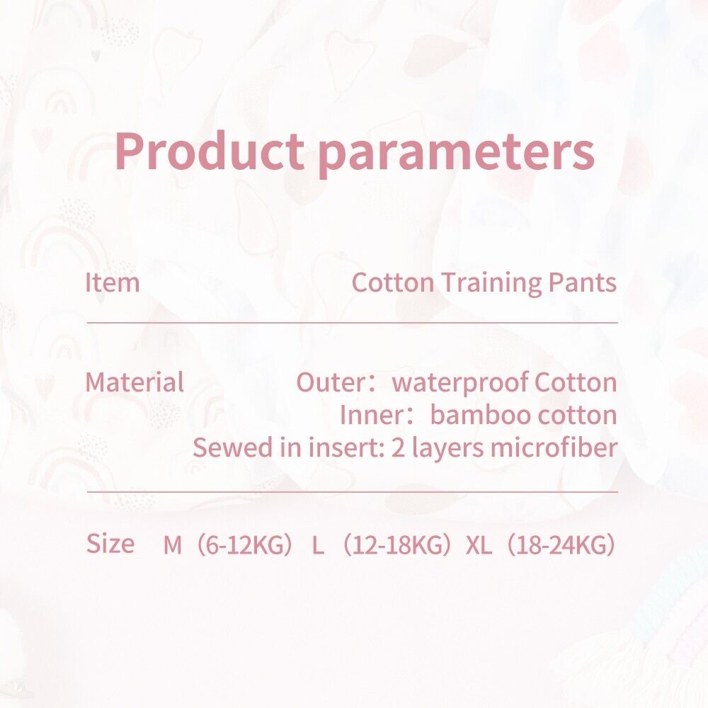 Potty Toilet Cotton Training Pants