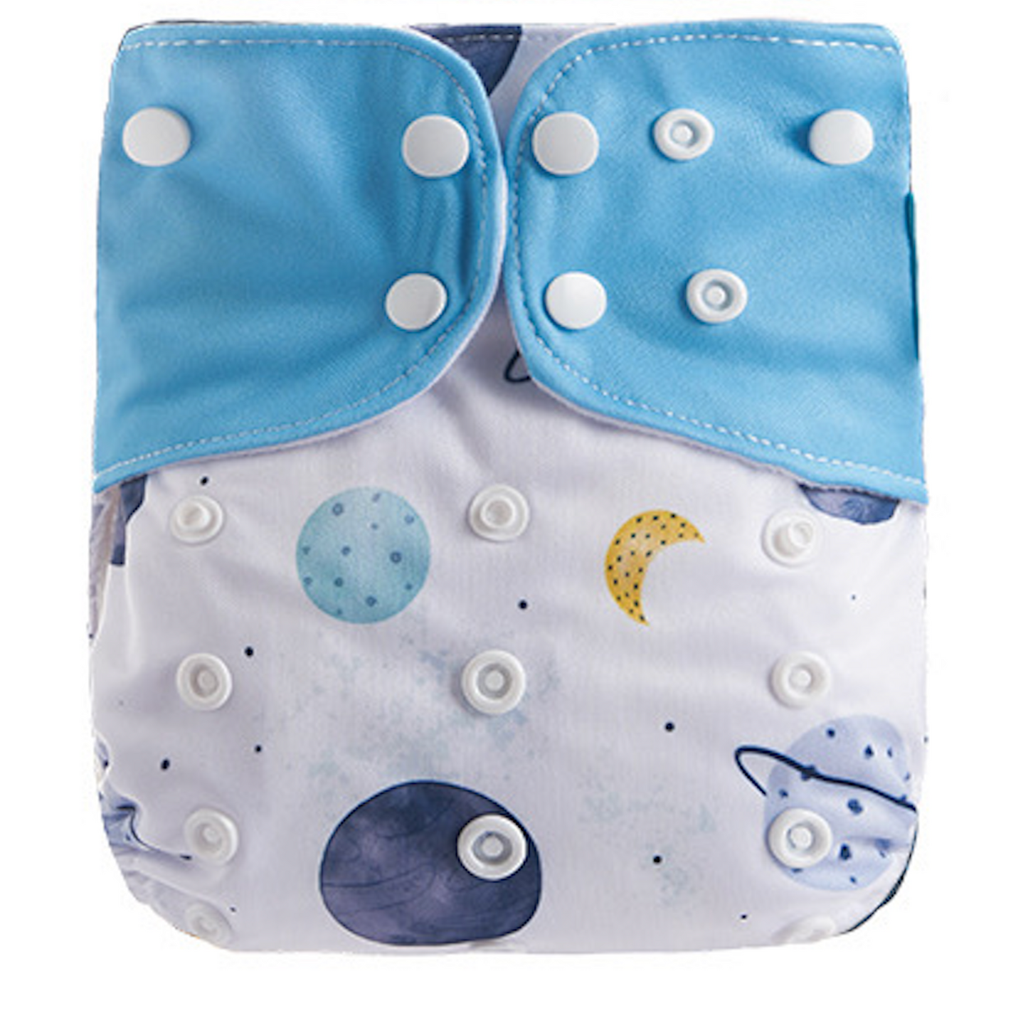 Reusable Nappy Cloth Diaper for Baby Boy - Spaceship Collection